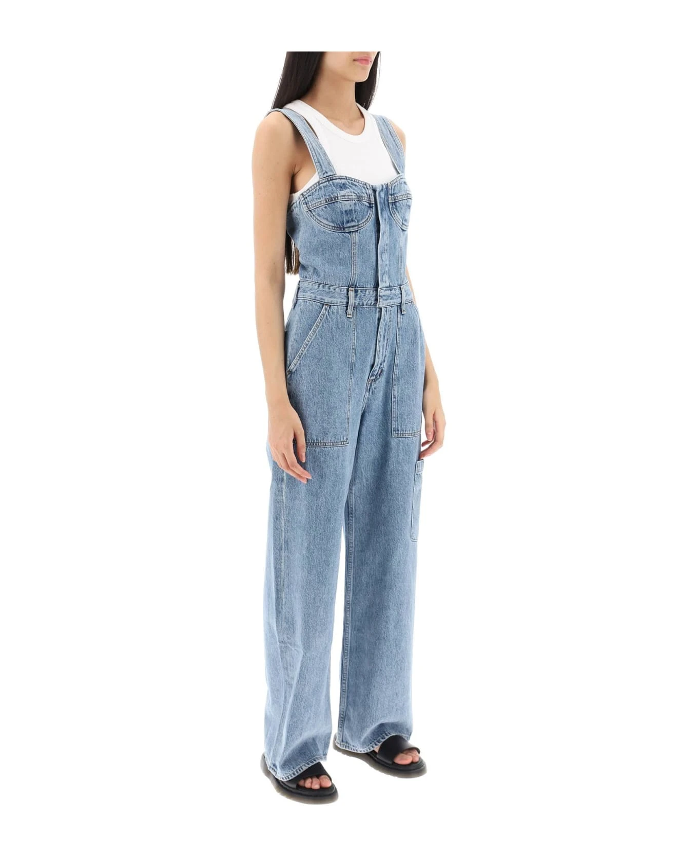 AGOLDE Pandora Denim Jumpsuit 2 AGOLDE Pandora Denim Jumpsuit - Image 2