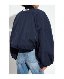 Jacquemus Le Bomber Bahia Cropped Bomber Jacket -Italist Store 4177922b4b7ebbd16e817a0120bfb486