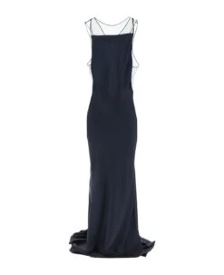 Maison Margiela Hammered Satin Gown