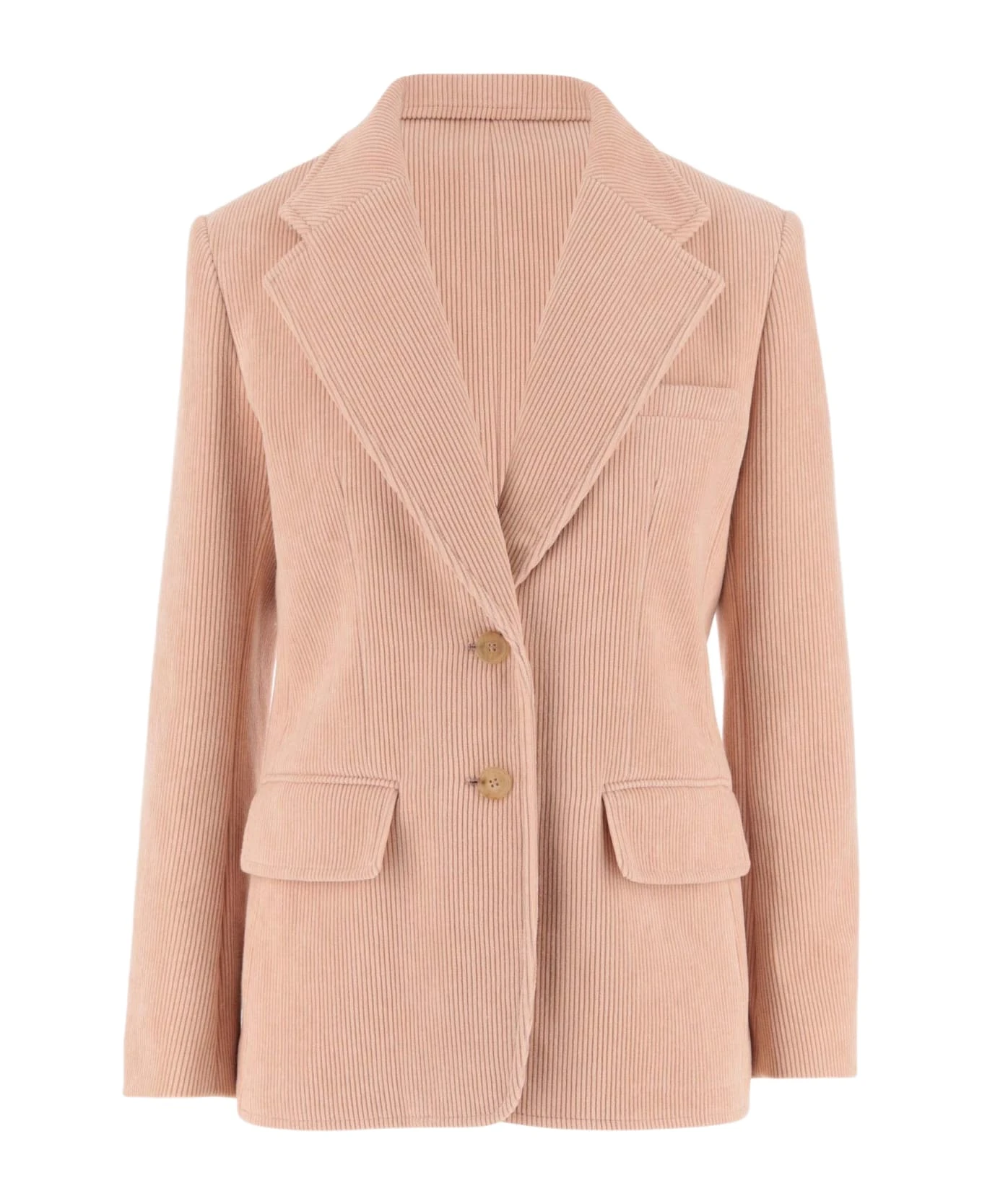 Chloé Single-breasted Cotton Jacket 1 Chloé Single-breasted Cotton Jacket