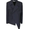Comme Des Garcons Asymmetric-hem Long Sleeved Jacket