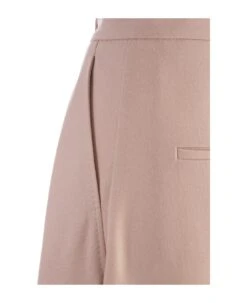 Max Mara Pink Faraday Wide Trousers -Italist Store 442c4588eb8aaefdf0fdc3e560b932d8
