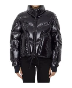 Logo Patch Padded Down Jacket