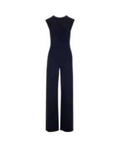 Norma Kamali Blue Jumpsuit