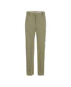 Bottega Veneta High Waist Satin Trousers
