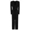 Alberta Ferretti V Neck Long Dress With Trousers
