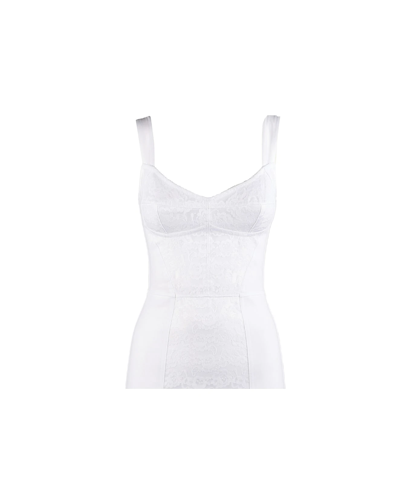 Dolce & Gabbana Corset Midi Dress 3 Dolce & Gabbana Corset Midi Dress - Image 3