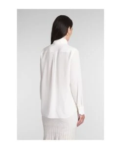 Chloé Blouse In Beige Silk -Italist Store 49944ab6288390fcd0e6d92a27cb09e1