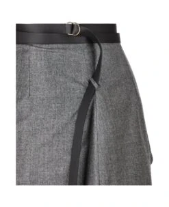 FENDI Belted Asymmetric Skirt -Italist Store 4a5b05874462712ed2398120e283503f