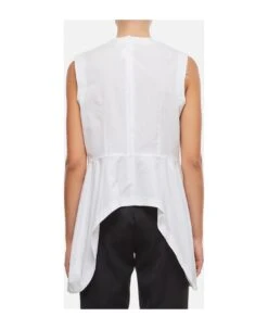 Comme Des Garcons Cotton Sleeveless Blouse -Italist Store 4ad74cd9dd92aae20ddb322e1795e3b7