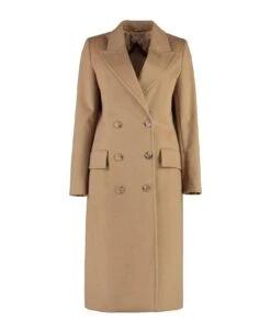 Max Mara Elmi Camel Wool Coat