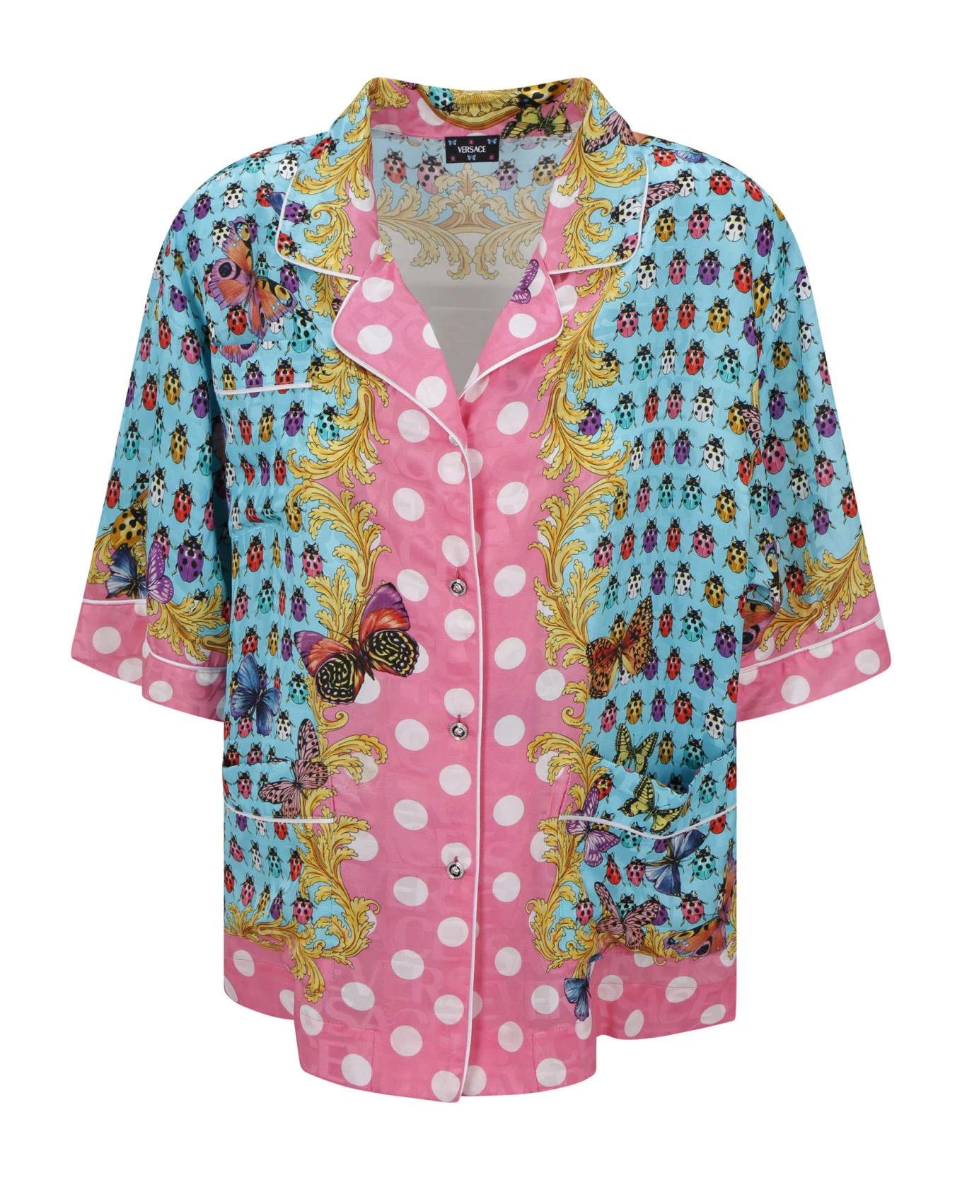 Versace Butterflies Shirt 1 Versace Butterflies Shirt