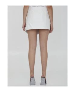 Cloe Leather Miniskirt -Italist Store 4c52362edd884907f5f3be9e2f79eed8