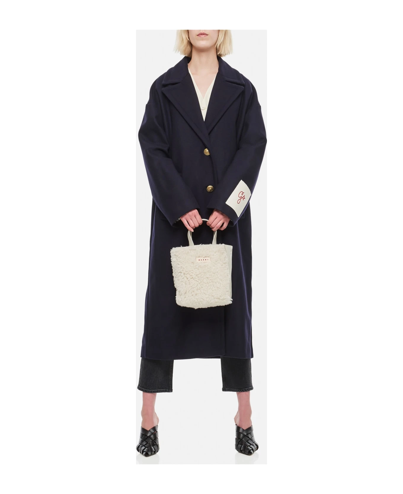 Golden Goose Cocoon Wool Coat 2 Golden Goose Cocoon Wool Coat - Image 2