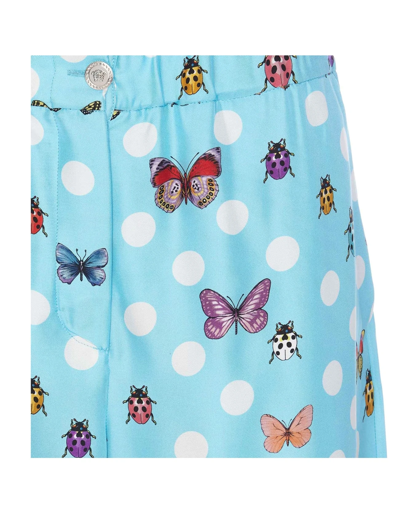 Versace Butterfly Print Informal Pants 4 Versace Butterfly Print Informal Pants - Image 4