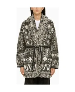 Golden Goose Dark Grey Worked Cardigan