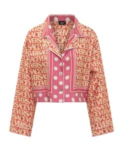 Versace Shirt With Logo