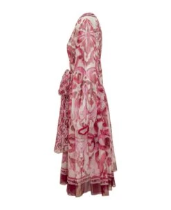 Dolce & Gabbana Long Dress Majolica Print -Italist Store 500c385bc6c010d22a0de3c6f578436e