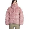 Acne Studios Puffer In Rose-pink Acrylic