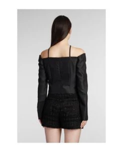 IRO Paju Topwear In Black Wool -Italist Store 524512ec19c33d108c0c16289f44ef9e