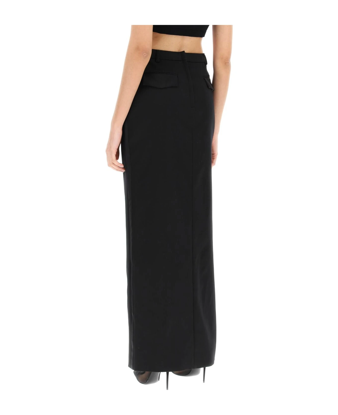 Dolce & Gabbana Cady Maxi Skirt With Slit 3 Dolce & Gabbana Cady Maxi Skirt With Slit - Image 3