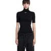 Off-White Topwear In Black Viscose