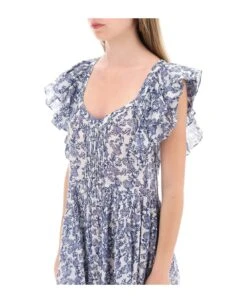 'gordana' Dress With Floral Motif -Italist Store 541df69708fcdd82686cd6e18d38efea