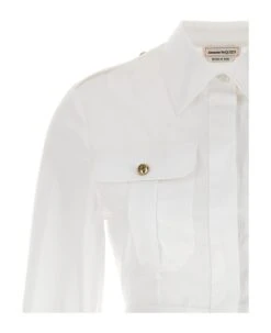 Alexander McQueen Peplum Shirt -Italist Store 54ae506ab4b94156a6cf0b062ac86c0d