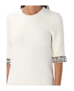 Lanvin Mini Dress With Pocker Embroidery 5 Lanvin Mini Dress With Pocker Embroidery -Italist Store 579dec42eeef590c1a106e93c799b48c