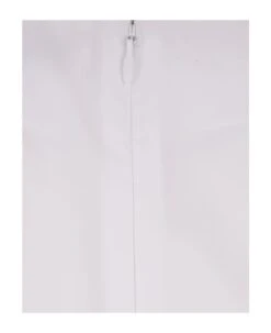 Alexander McQueen White Midi Dress With Knot Detail 9 Alexander McQueen White Midi Dress With Knot Detail -Italist Store 57c64dcd5faaaea45ceed60774917975