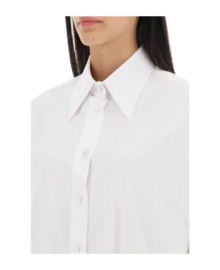 Dolce & Gabbana Maxi Shirt With Satin Buttons 7 Dolce & Gabbana Maxi Shirt With Satin Buttons -Italist Store 5815c0253fa38a8f0a1fa446debf9325