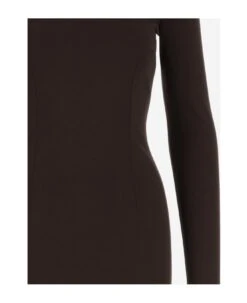 Dolce & Gabbana Stretch Technical Jersey Longuette Dress -Italist Store 597caf4ac3f00568ccbb2151c91662fc