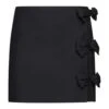 Valentino Bow Wool-blend Miniskirt