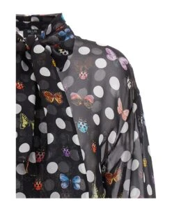 Versace 'heritage Butterflies & Ladybugs Polka Dot' Capsule La Vacanza Shirt -Italist Store 5b0ebabb44558511af12c4be73b1278f