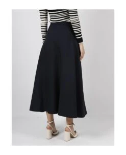 Valentino Crepe Couture Midi Skirt -Italist Store 5c1e4fbe0201a44da33a7fdf6bc3f821