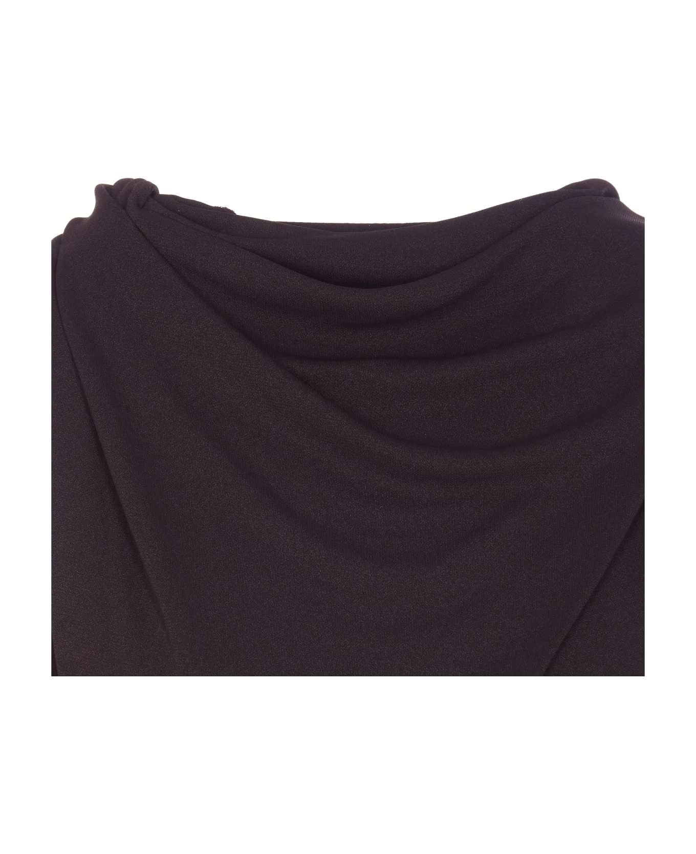 Lanvin Short Draped Dress 4 Lanvin Short Draped Dress - Image 4