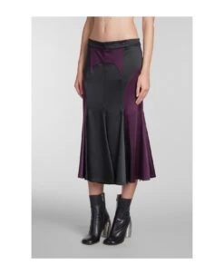 Off-White Skirt In Black Acrylic -Italist Store 6086a7e4b3b906cf09df644a5f89cdc0