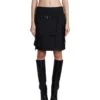 Off-White Skirt In Black Polyester