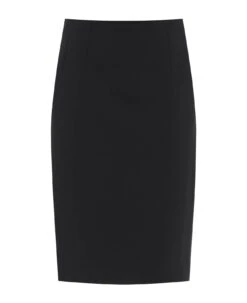 Versace Grain De Poudre Pencil Skirt