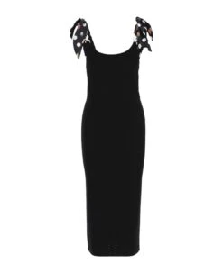 Medusa Butterfly Knit Midi Dress '95 Dua Lipa X Versace