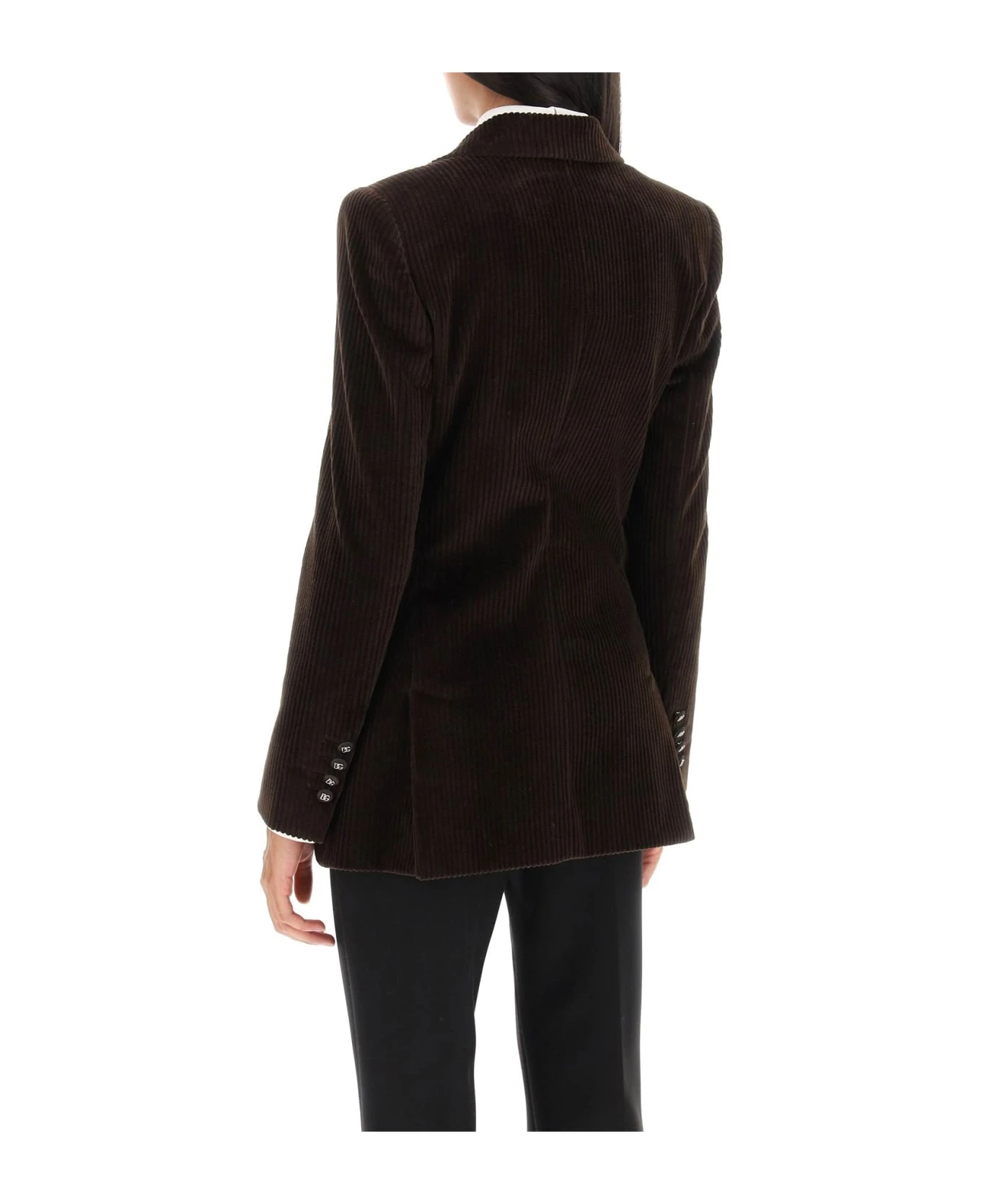 Dolce & Gabbana Double-breasted Corduroy Jacket 3 Dolce & Gabbana Double-breasted Corduroy Jacket - Image 3