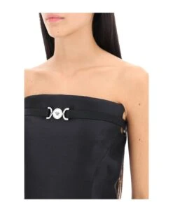 Versace Medusa '95 Bustier Top -Italist Store 64bf459bddbd3ba3b9cab9f29bbb78e8
