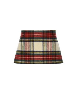 Miu Miu Checked Mini Skirt