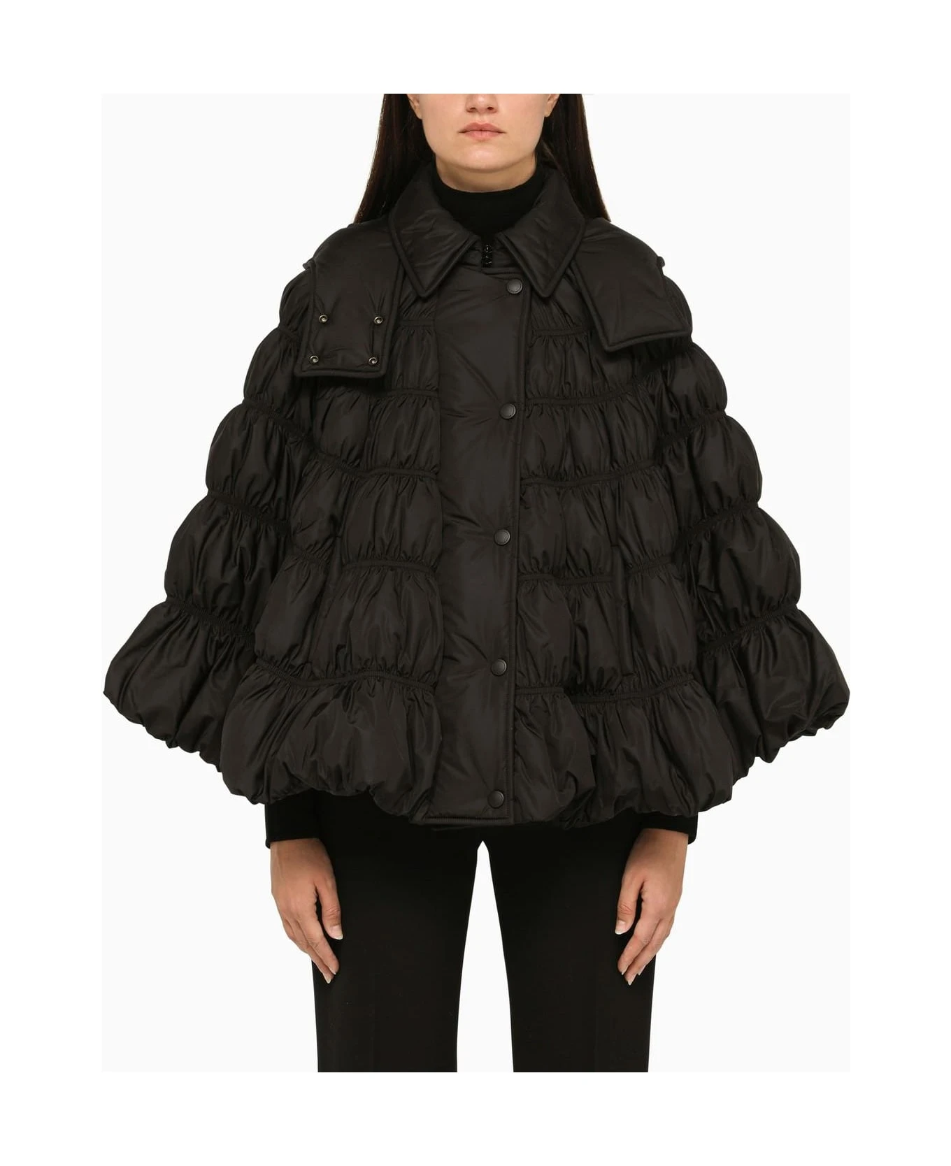 Chloé Black Quilted Down Jacket/sleeve 1 Chloé Black Quilted Down Jacket/sleeve