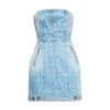 Versace Denim Dress From 'la Vacanza' Collection