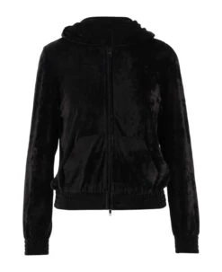 Balenciaga Bb Paris Hoodie With Rhinestones