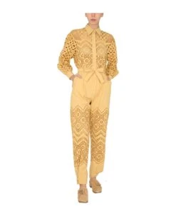 Alberta Ferretti Sangallo Decorations Jumpsuit -Italist Store 67d57973e9194ac5dd743978f2fe9b62