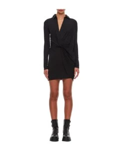 Jacquemus La Robe Bahia Jersey Mini Dress