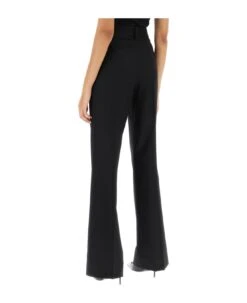 Dolce & Gabbana Flannel Trousers With Logo Tag 6 Dolce & Gabbana Flannel Trousers With Logo Tag -Italist Store 6847b7d8f14bec814842e4135b290ca0