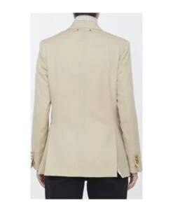 Golden Goose Double-breasted Beige Jacket -Italist Store 6a5269886f344d6ab4fb0dd6daeb99df